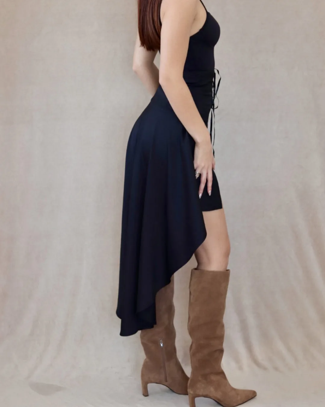 Gothic High Low Skirt Sewing Pattern
