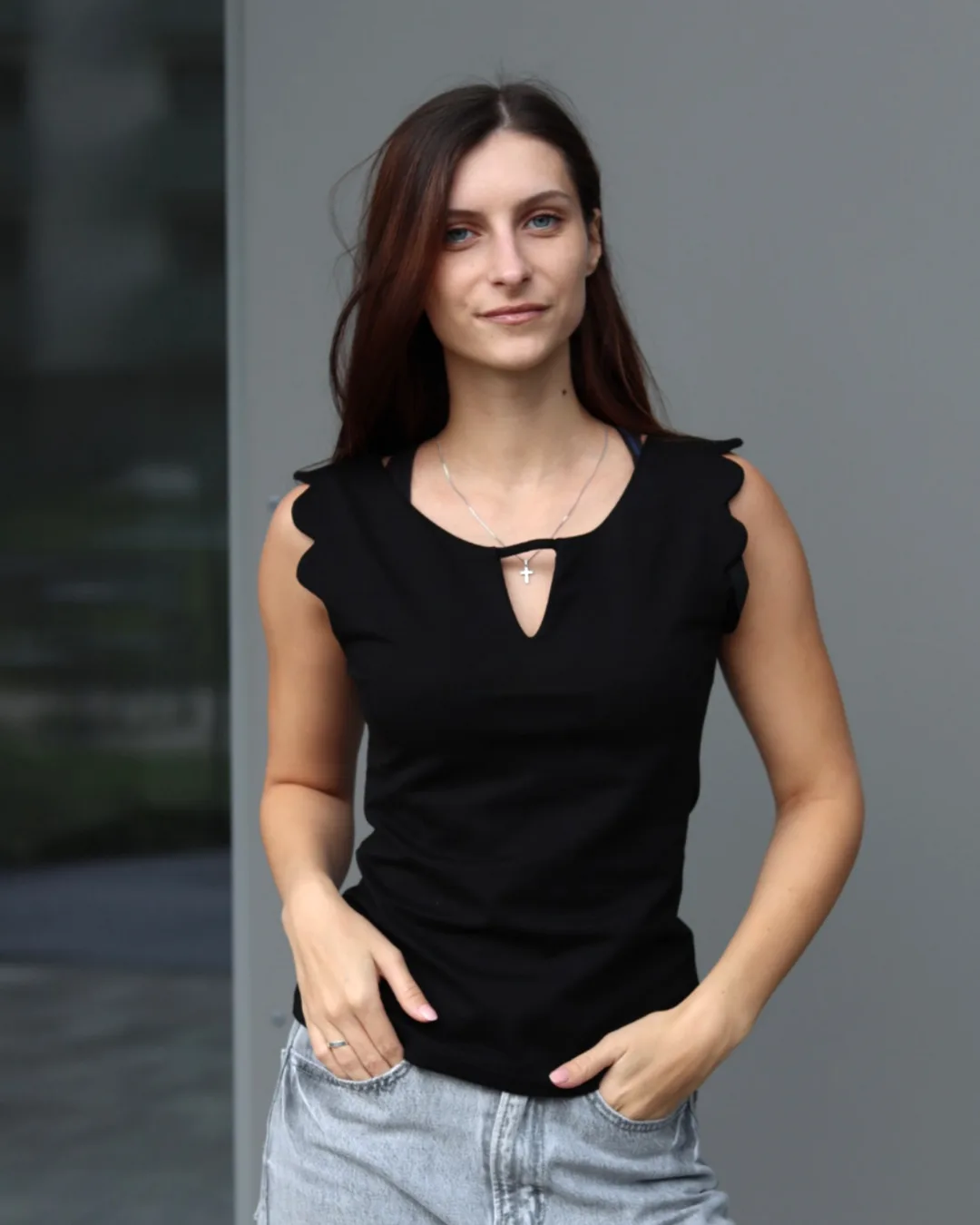 Keyhole Neck Top Sewing Pattern