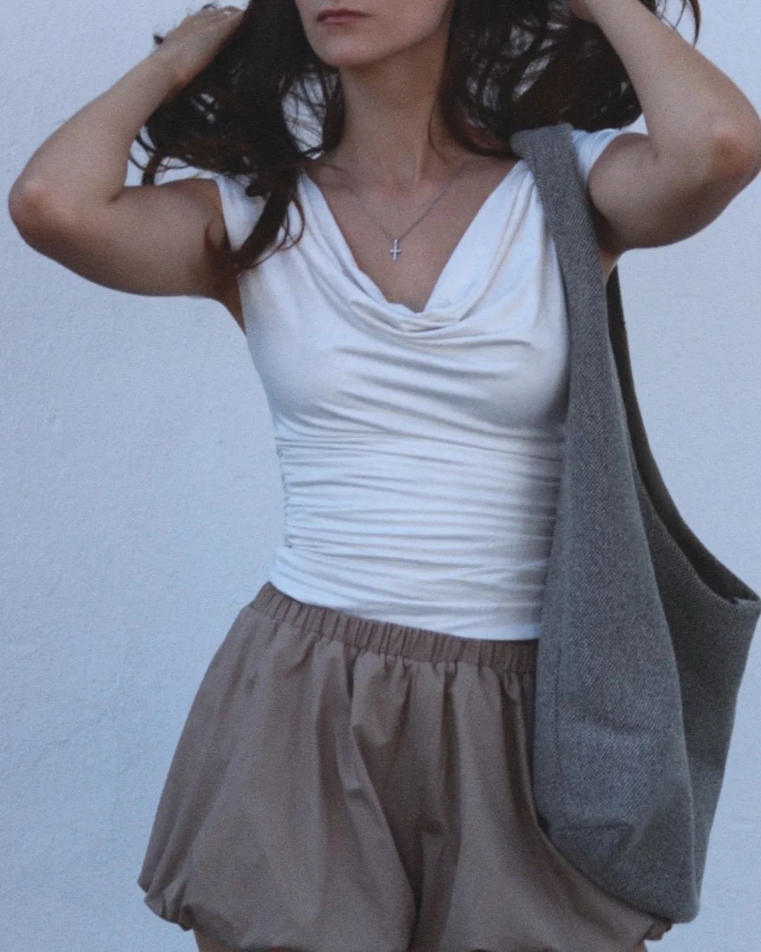 Cowl Neck Top Sewing Pattern