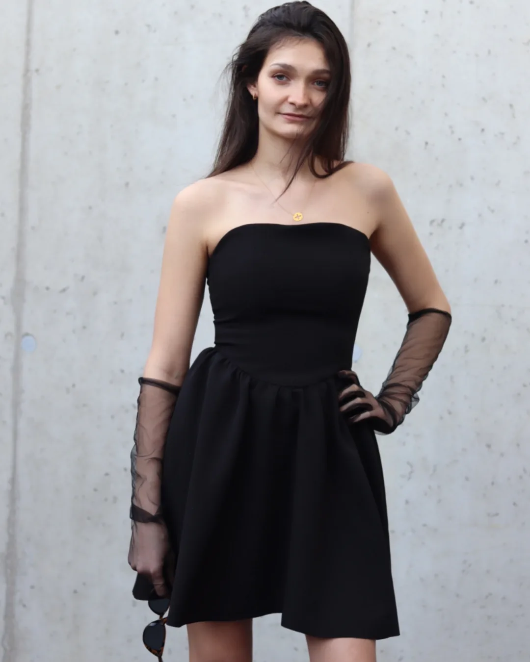 Strapless Mini Dress Sewing Pattern