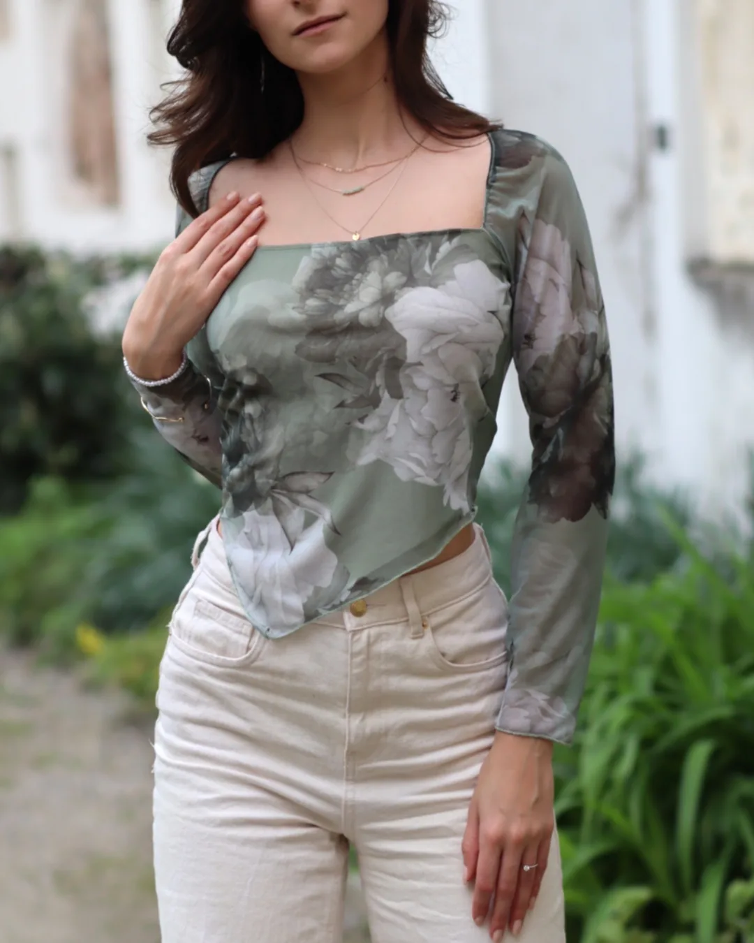 Asymmetric Top Sewing Pattern