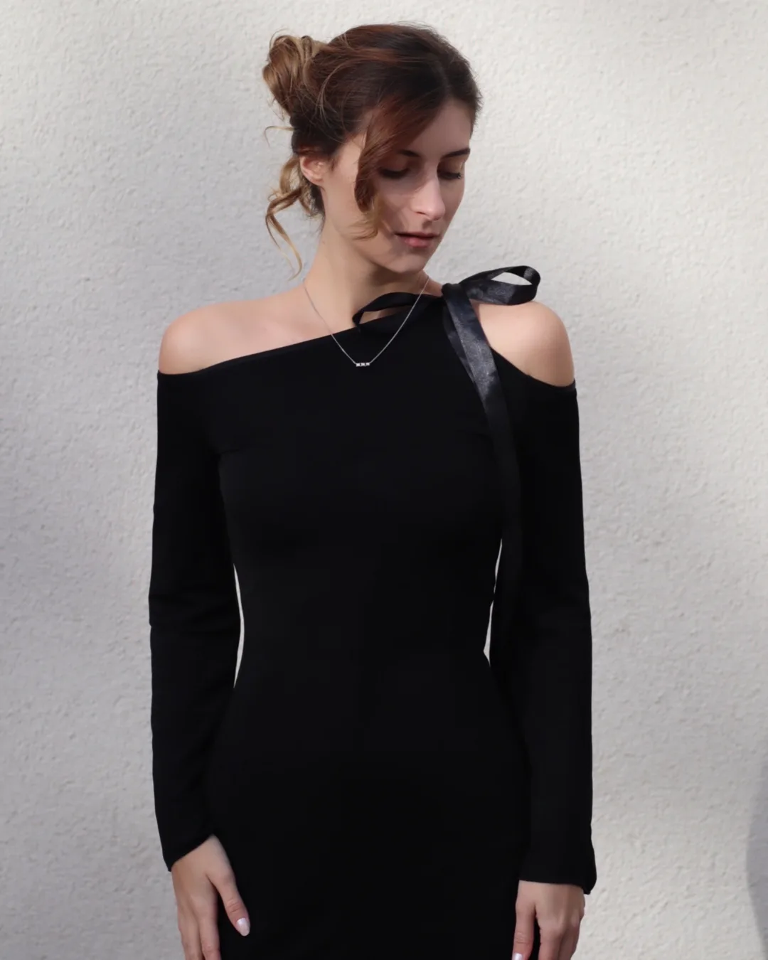 One Shoulder Dress Sewing Pattern