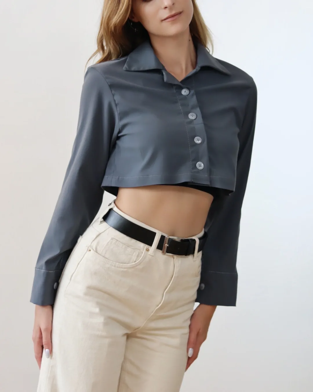 Cropped Shirt Sewing Pattern