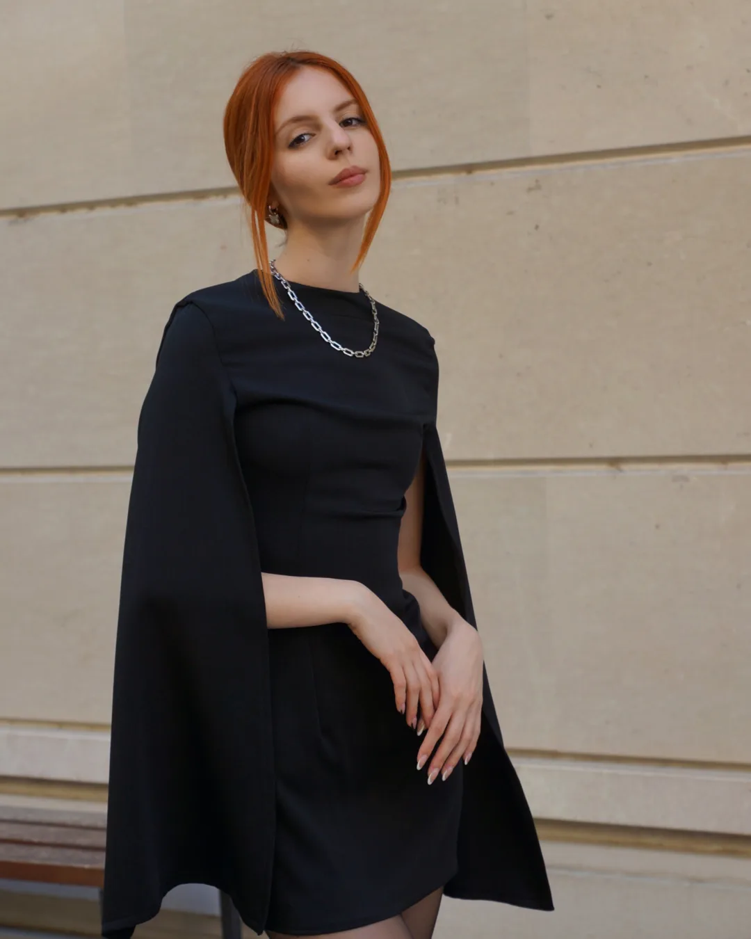 Cape Dress Sewing Pattern