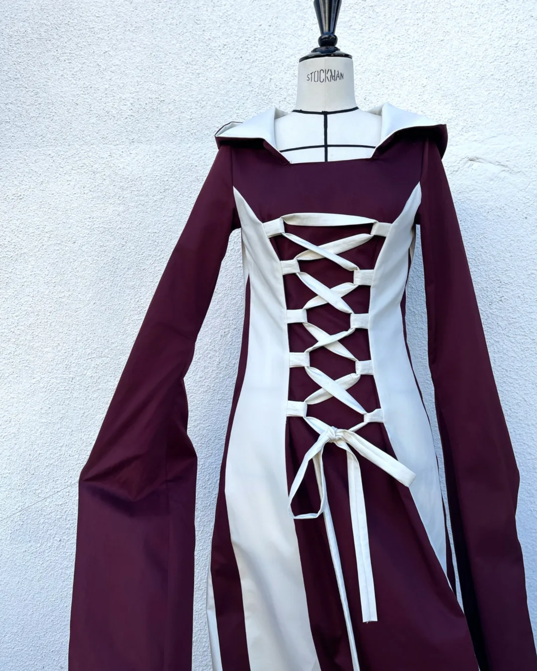 Hooded Medieval Dress Pattern