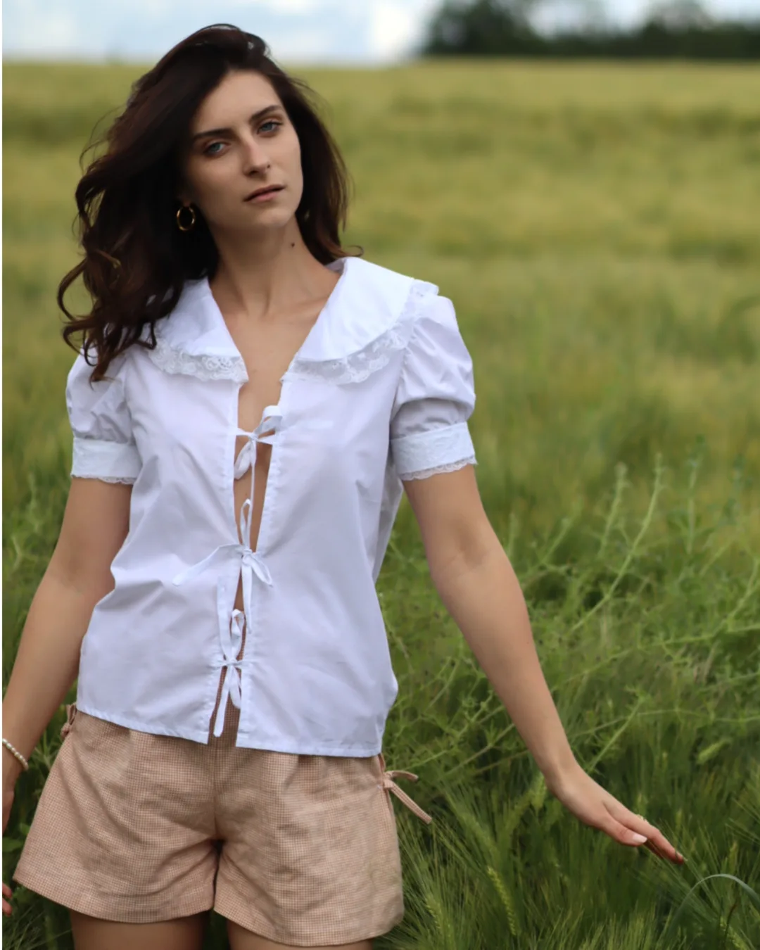 Front Tie Blouse Pattern