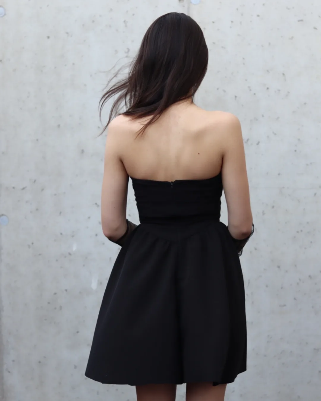 Strapless Mini Dress Sewing Pattern