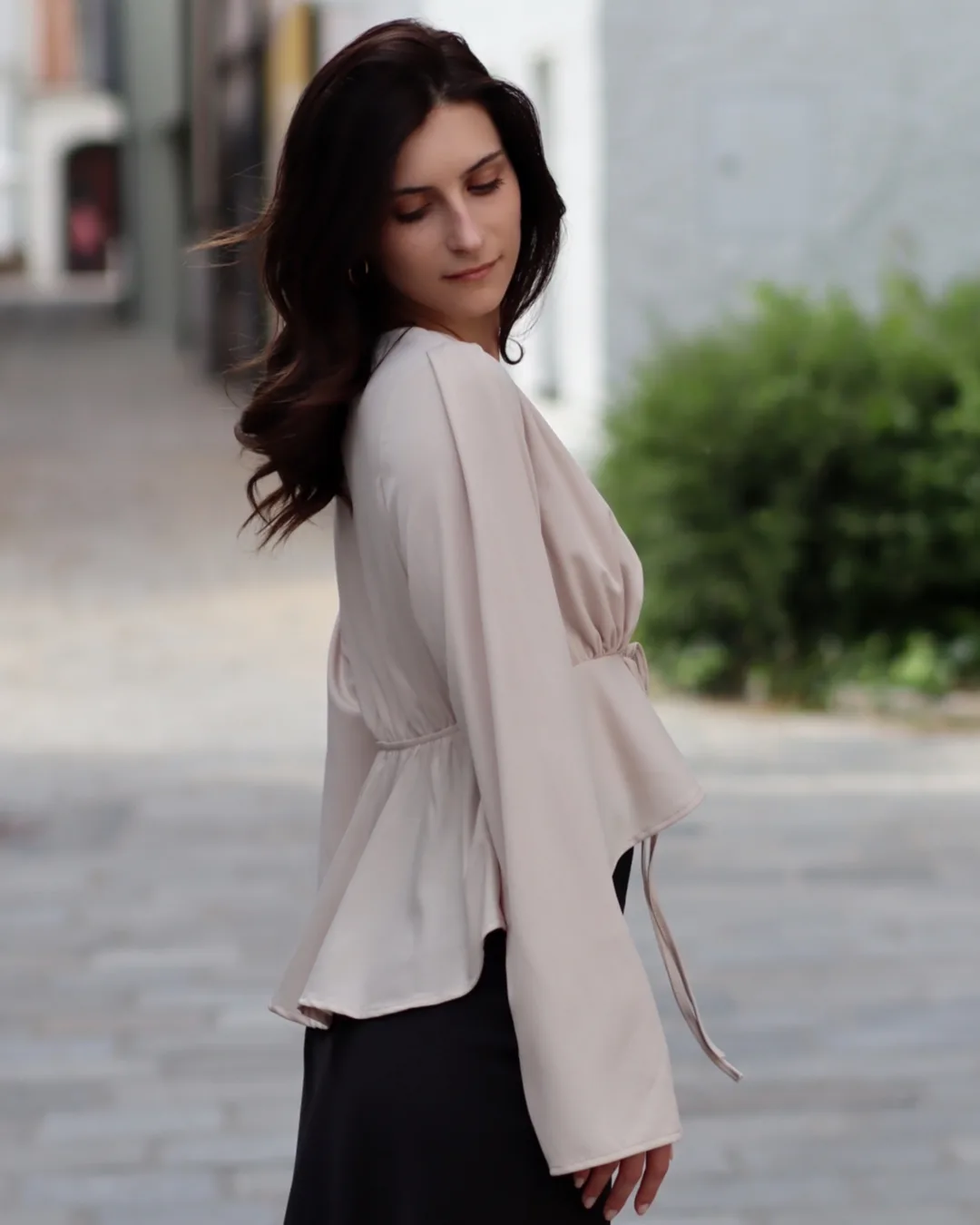 Front Tie Blouse Sewing Pattern