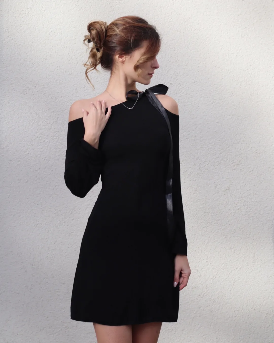 One Shoulder Dress Sewing Pattern