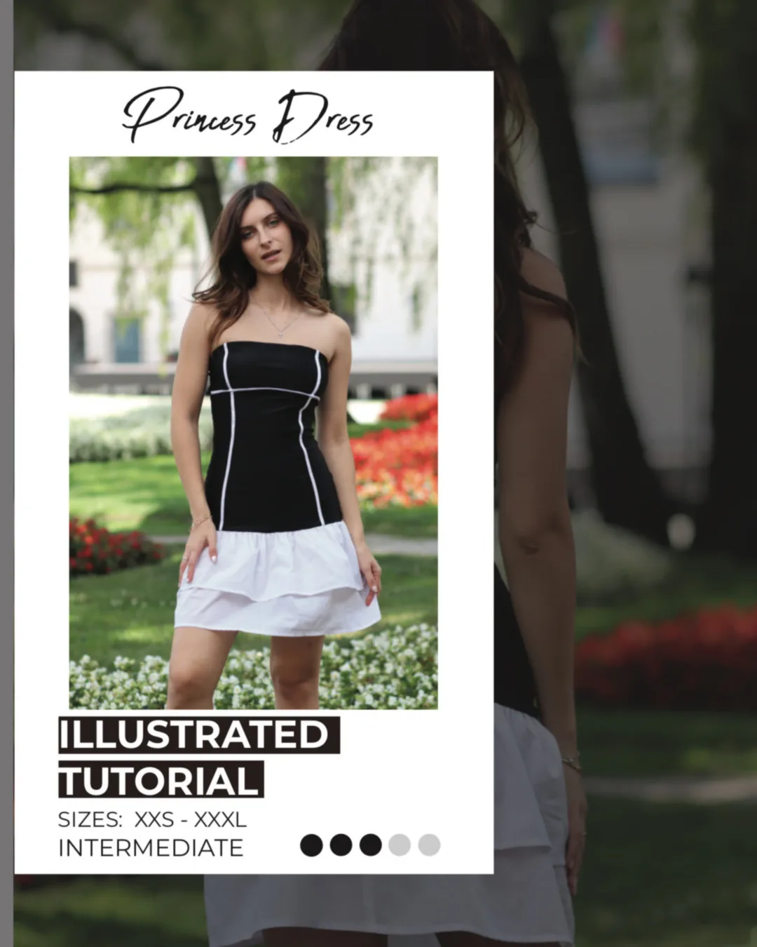 Strapless Dress Sewing Pattern