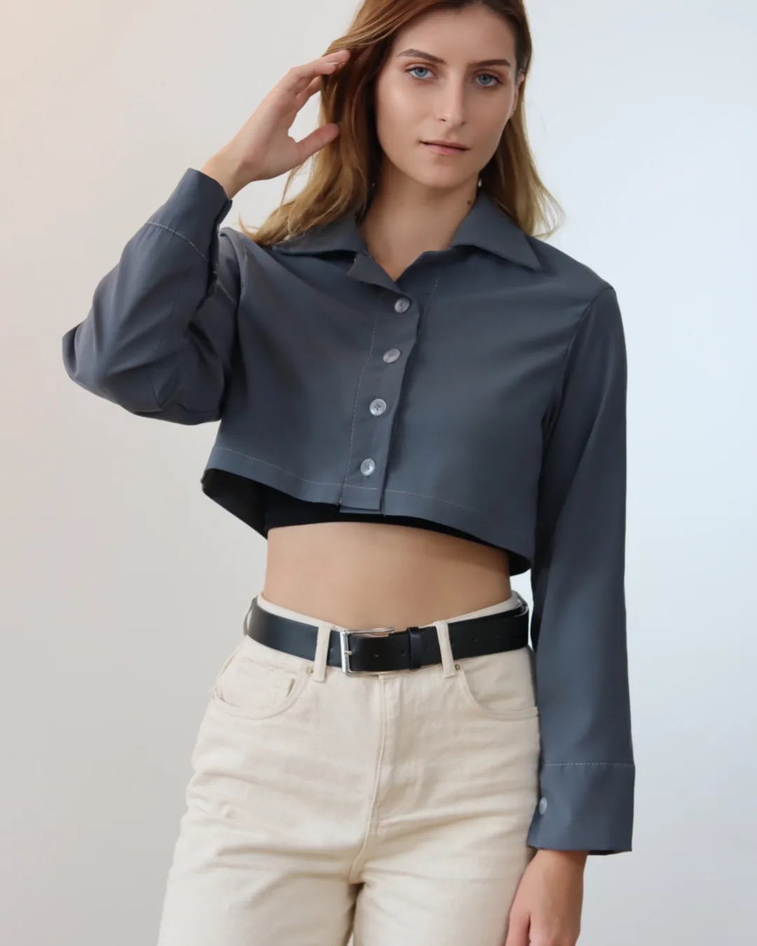 Cropped Shirt Sewing Pattern