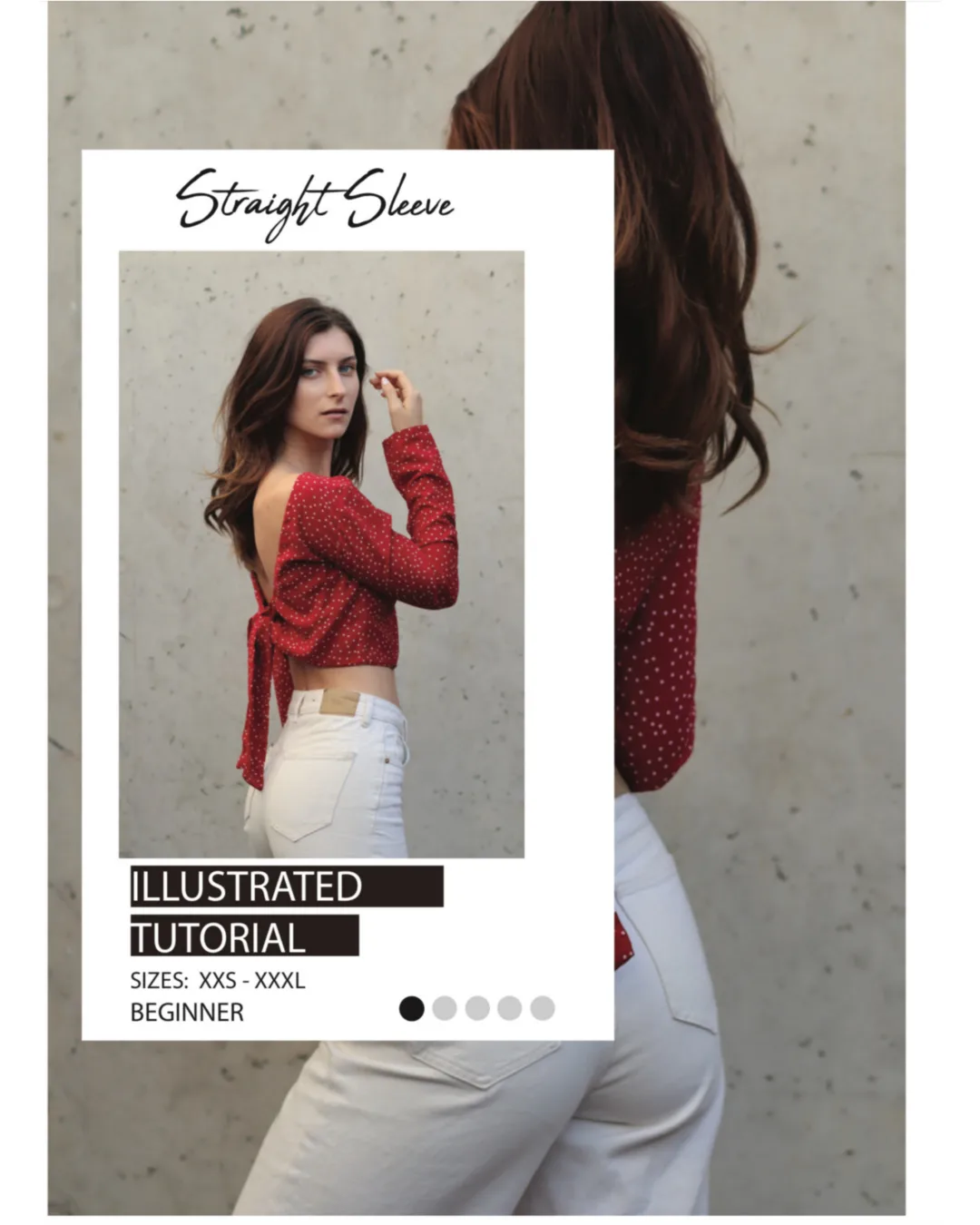 Straight Sleeve Sewing Pattern | Add-on Sleeves