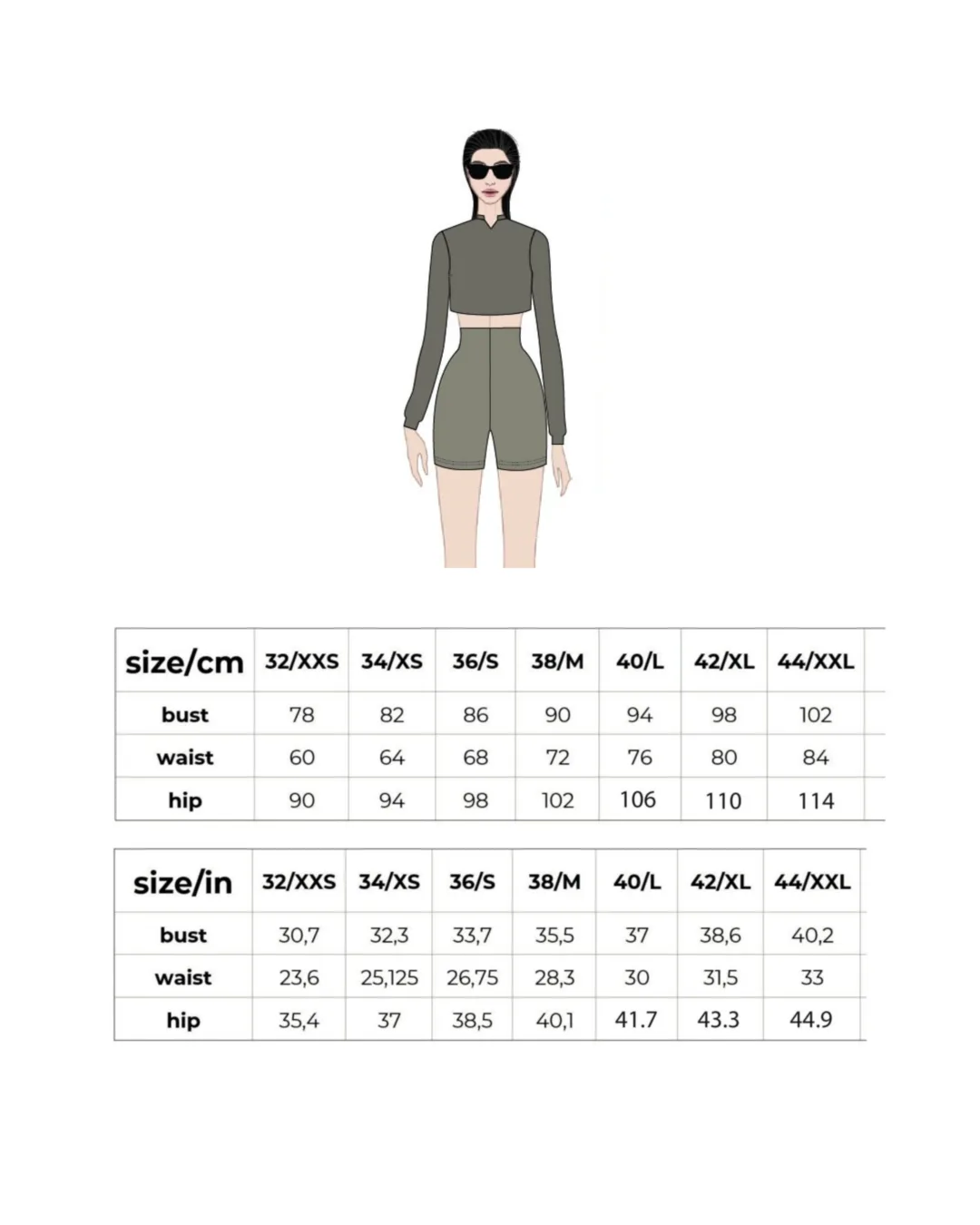 High Waisted Booty Shorts Pattern