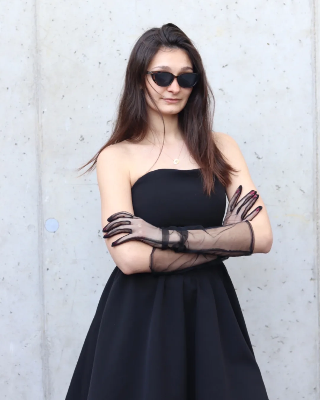 Strapless Mini Dress Sewing Pattern