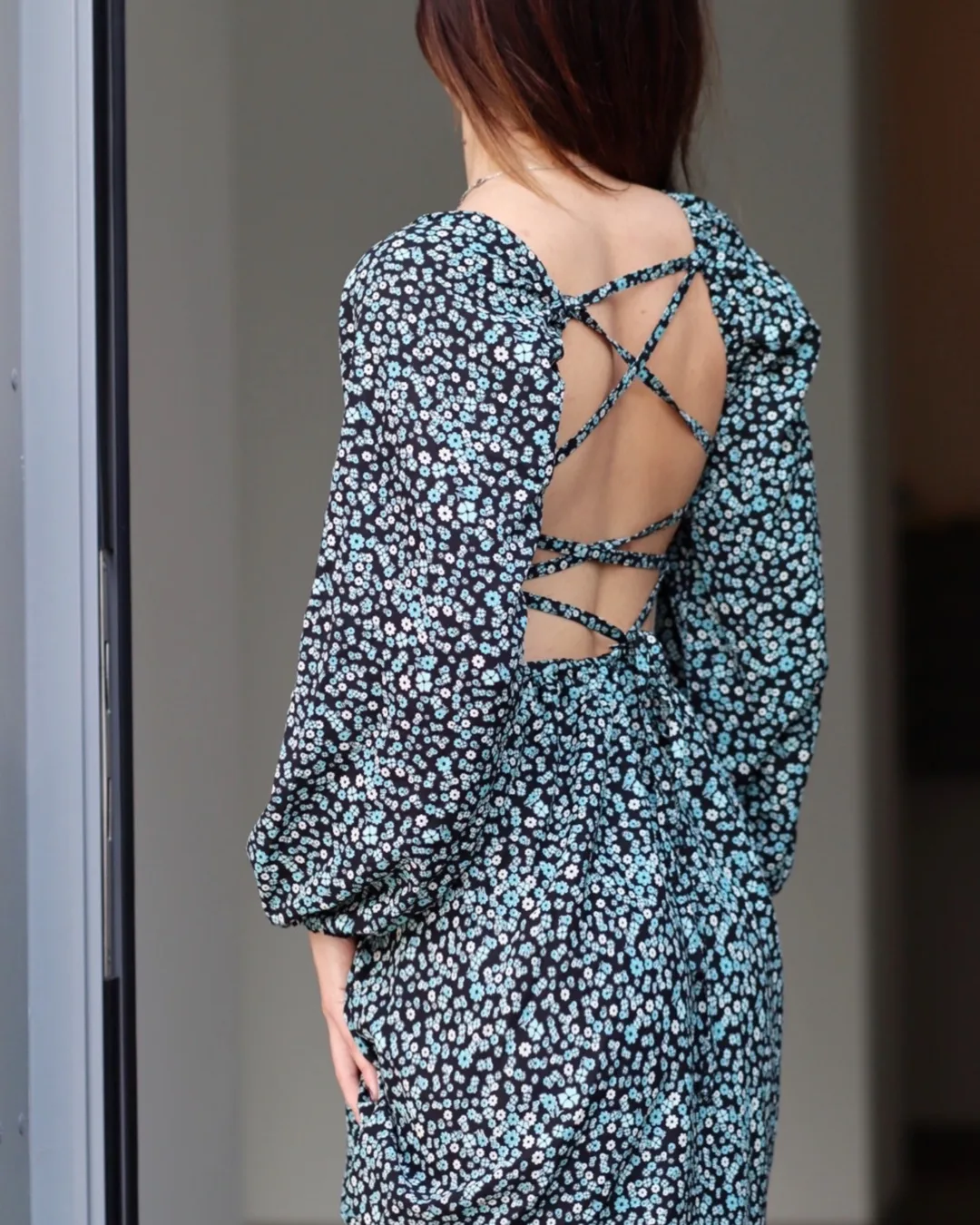 Tie Back Dress Sewing Pattern