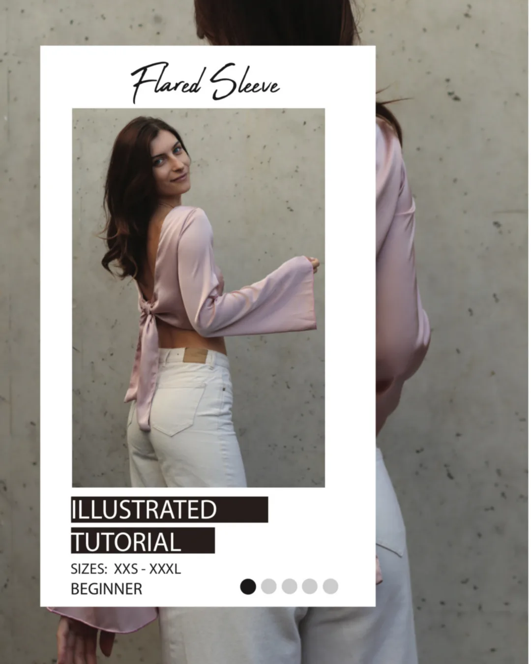 Flared Sleeve Sewing Pattern | Angel & Bell Sleeves