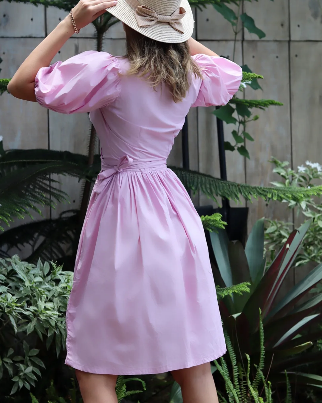 Puff Sleeve Wrap Dress Sewing Pattern