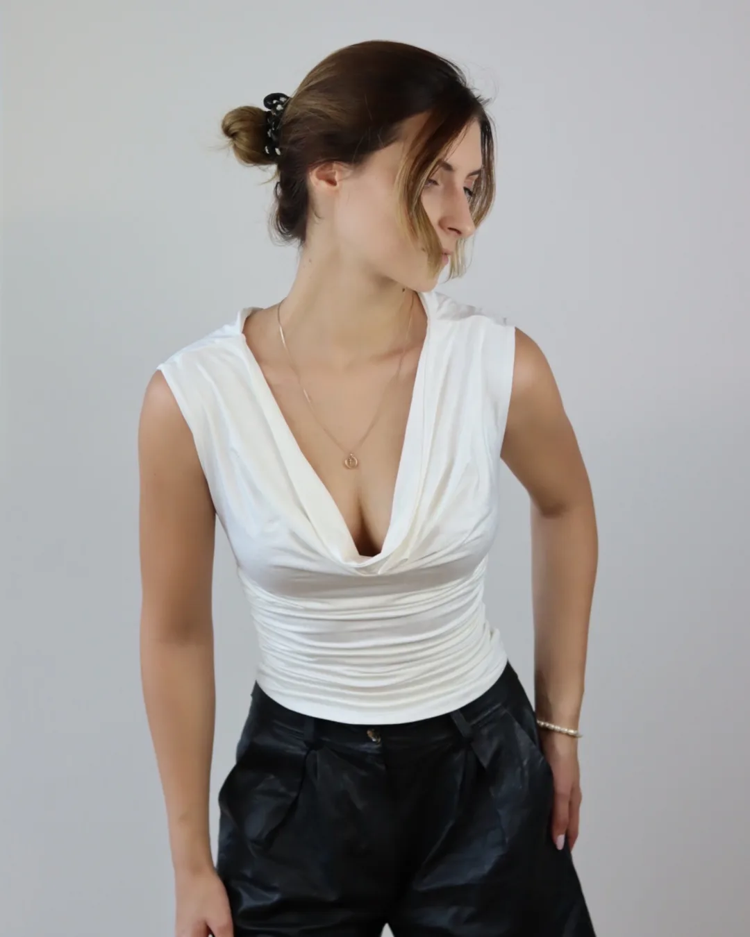 Cowl Neck Top Sewing Pattern