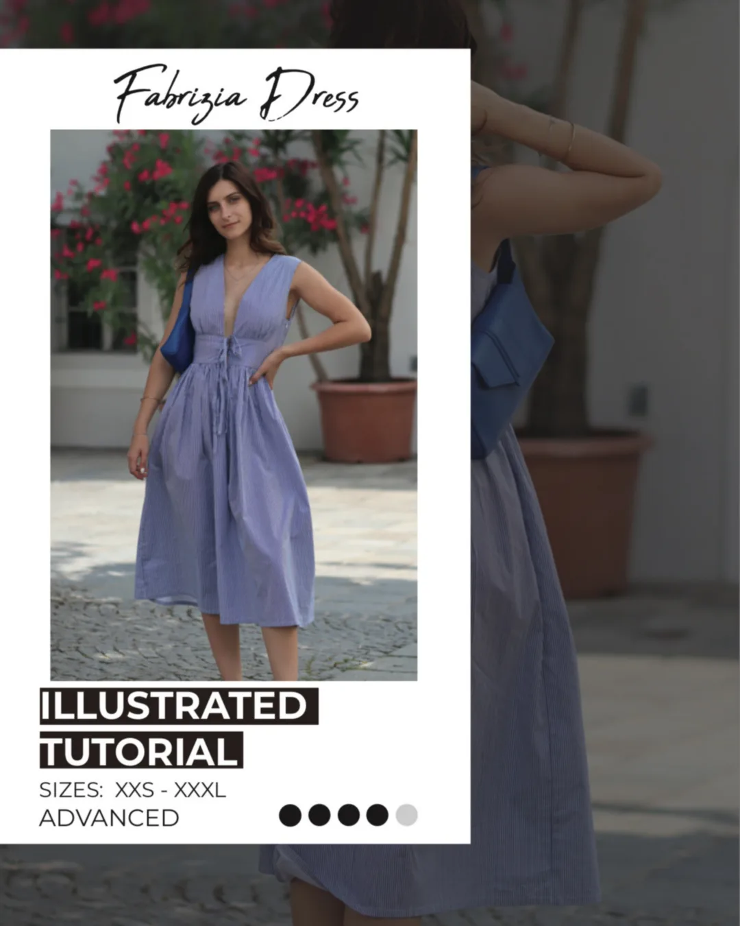 Sleeveless Summer Dress Sewing Pattern