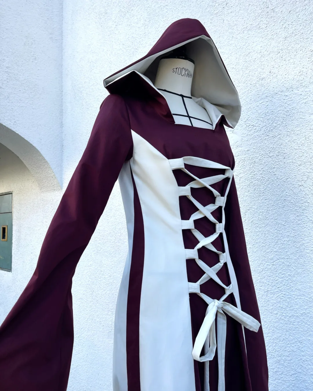 Hooded Medieval Dress Pattern