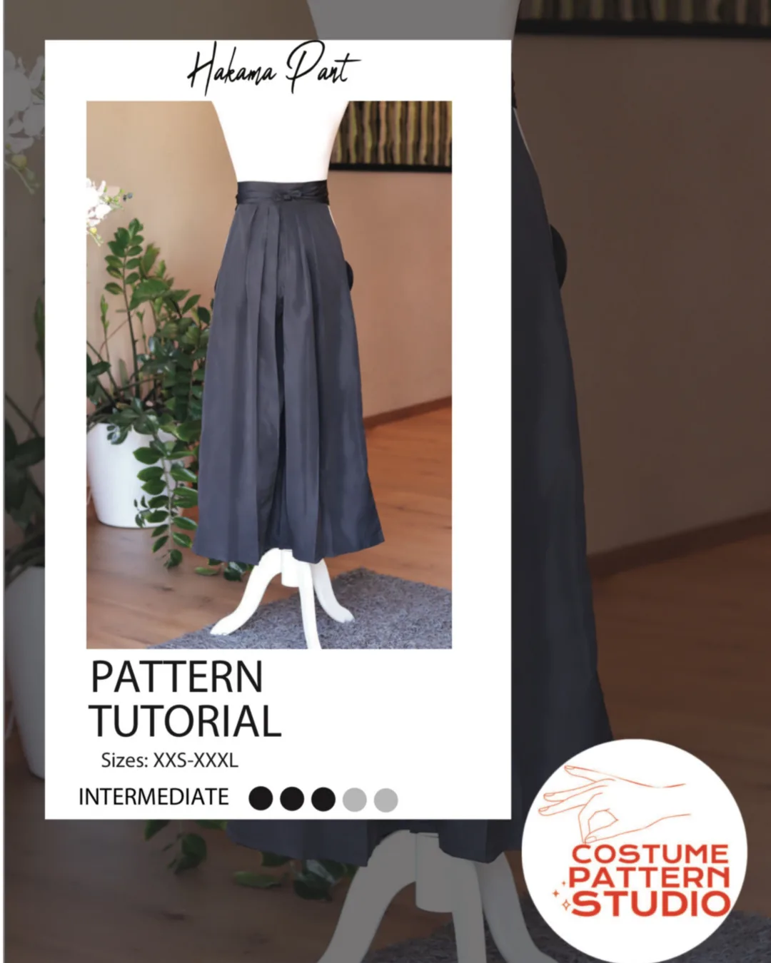 Hakama Pants Sewing Pattern