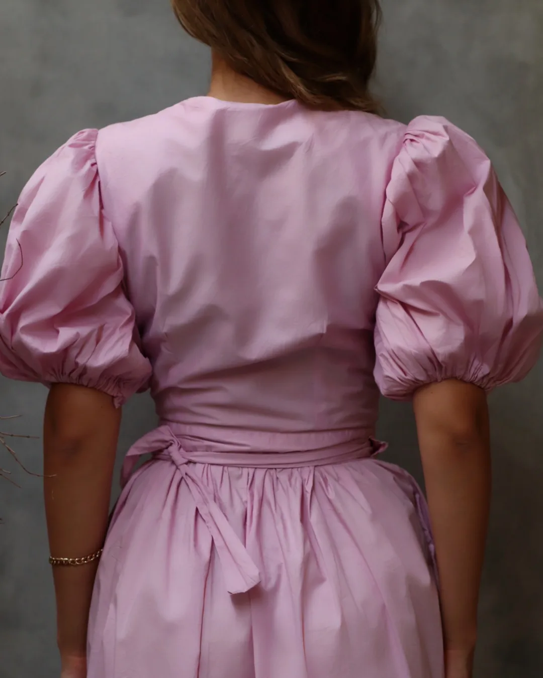 Puff Sleeve Wrap Dress Sewing Pattern