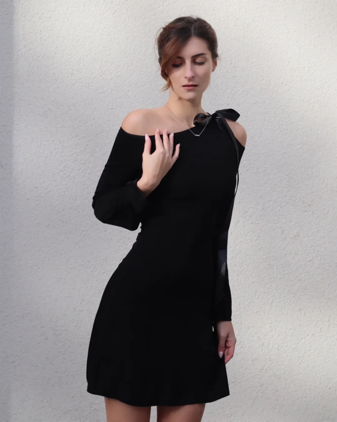 One Shoulder Dress Sewing Pattern