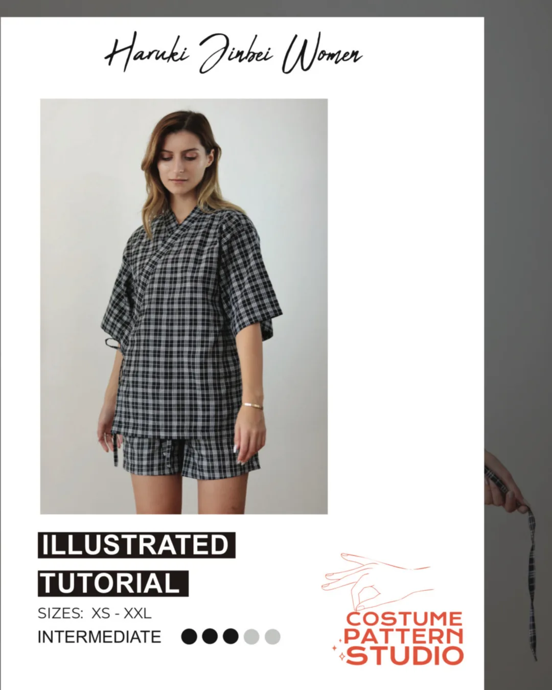 Kimono Shirt Sewing Pattern