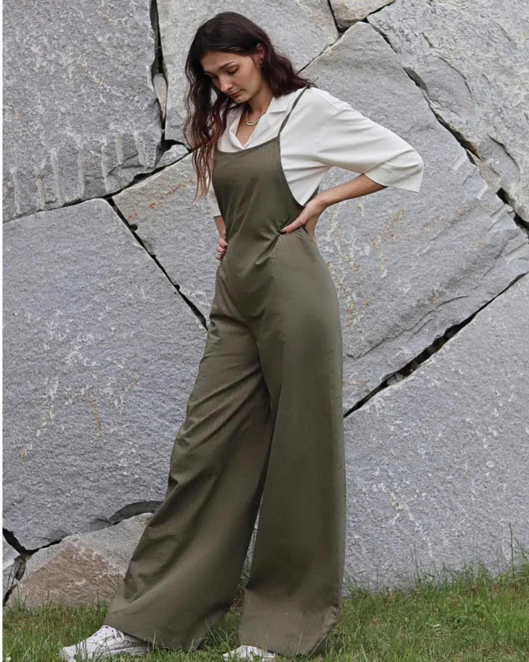 Wide Leg Jumpsuit Sewing Pattern