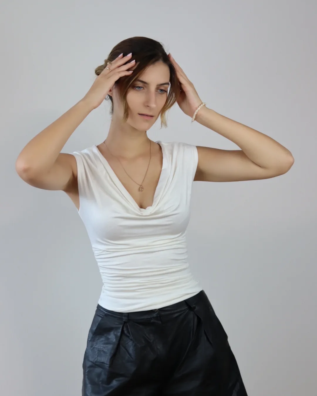 Cowl Neck Top Sewing Pattern