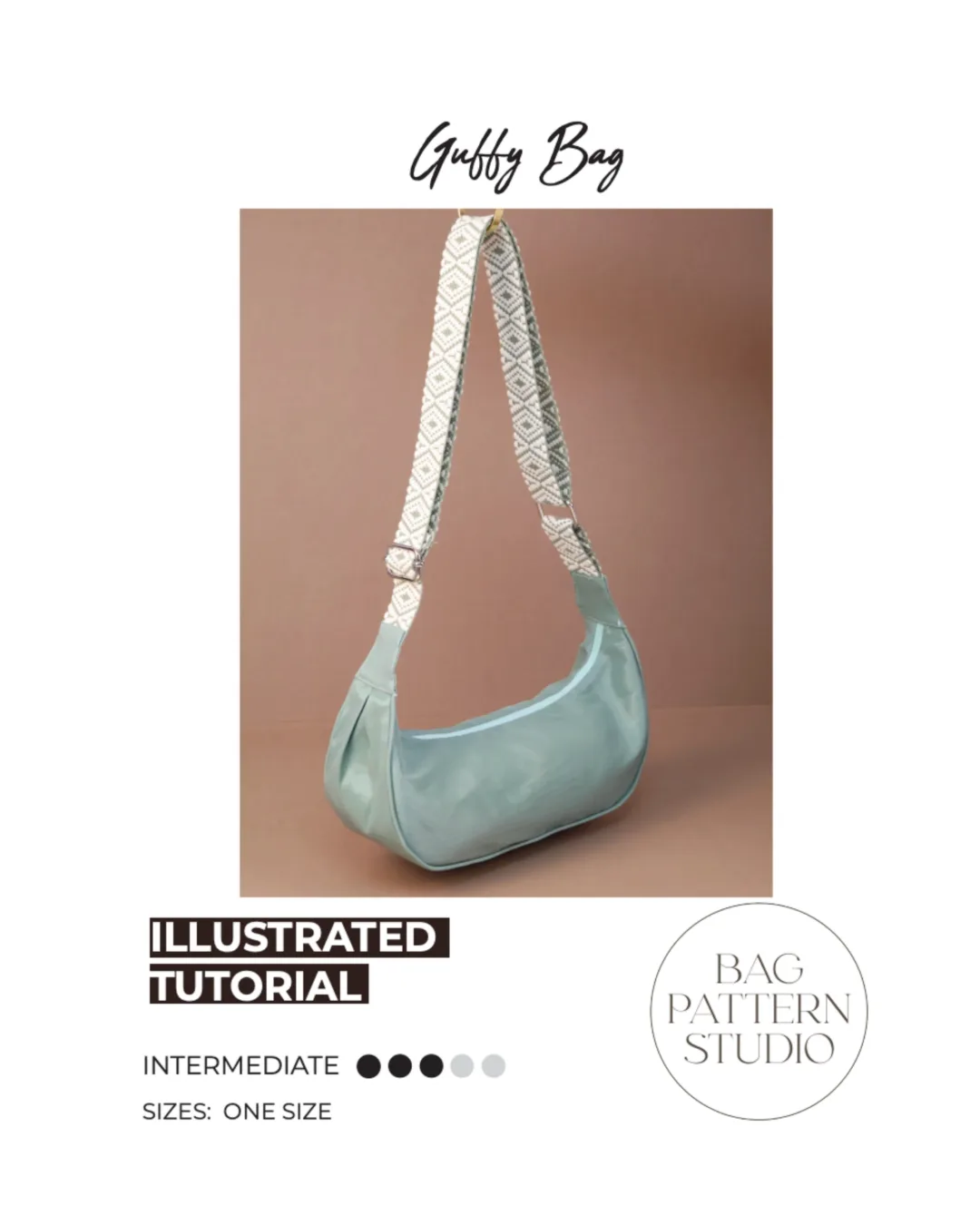 Crescent Sling Bag Sewing Pattern