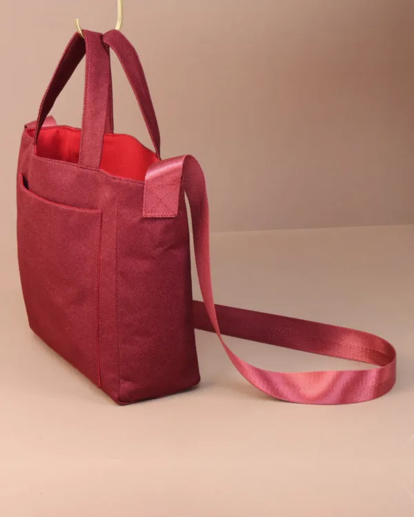 Pocket Tote Bag Sewing Pattern